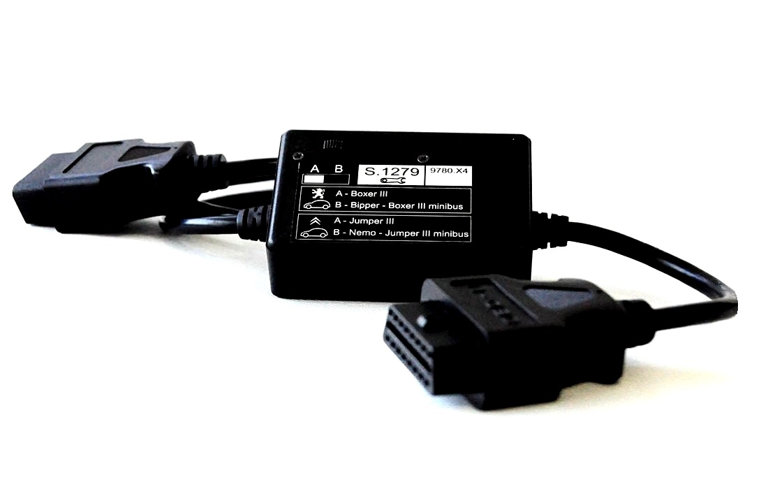 Переходники, адаптеры для старых автомобилей. Переходники на OBD. Адаптеры на OBD2. Адаптер S.1279 - диагностический модуль S1279