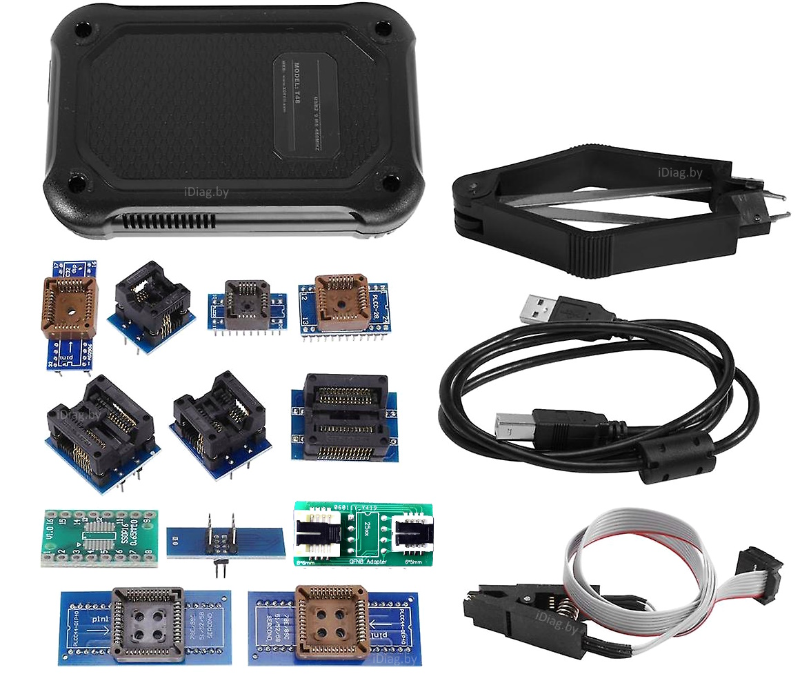 XGecu T48 (MiniPro TL866-3G) +адаптеры