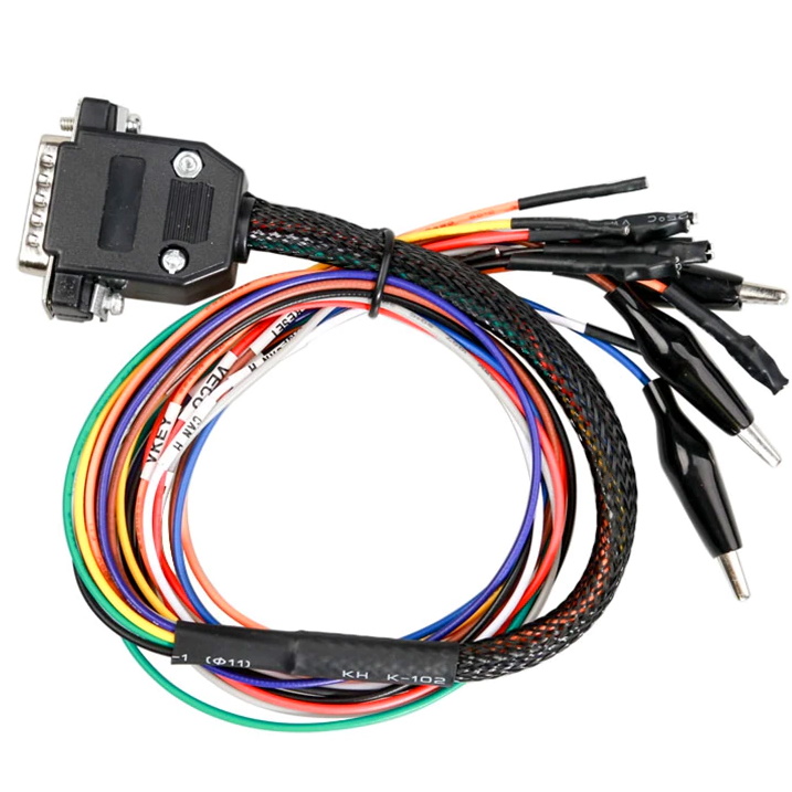 Универсальный кабель для PowerBox, KESS, K-TAG, сканматик: 14P 600K602 600KT02 600KT06 DB15 MED17-EDC17 