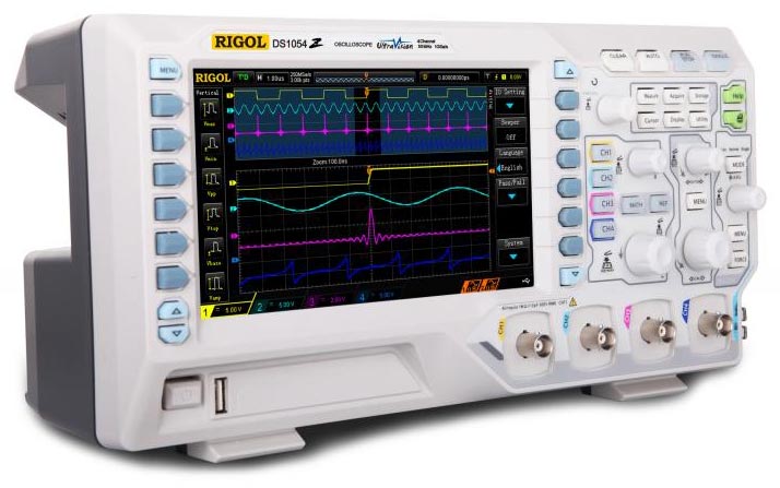 Rigol DS1054Z профессиональный цифровой осциллограф. Купить осциллографе Rigol DS 1054 Z в Минске