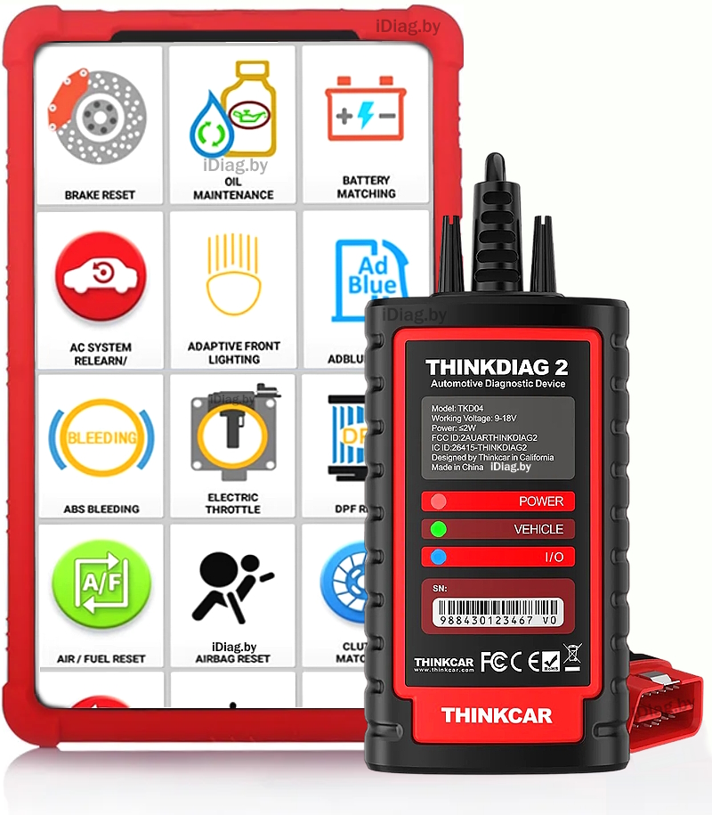ThinkDiag 2 + планшет 10" 6+128Gb