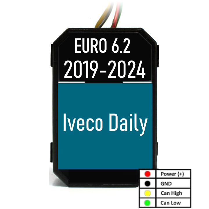 Эмулятор AdBlue для Iveco Daily Euro 6.2 начиная с 2019 года выпуска (мочевину адблю, Nox, DPF, датчик температуры)
